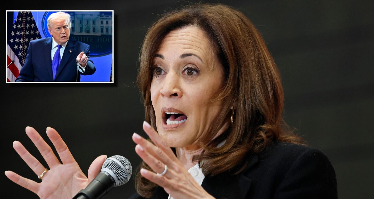 Kamala Harris Lashes Out At Trump Over Iran Attack